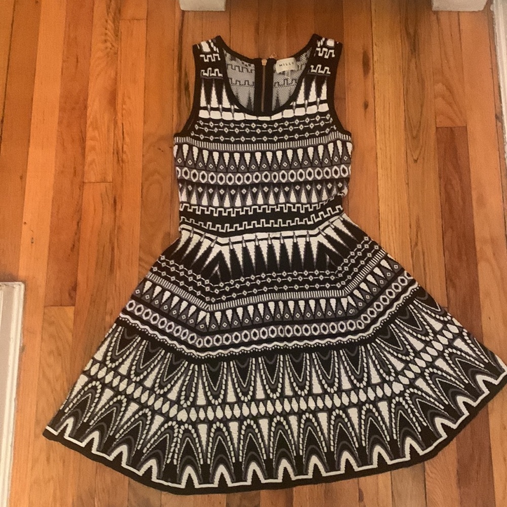 Milly Tank Fit n Flare Dress